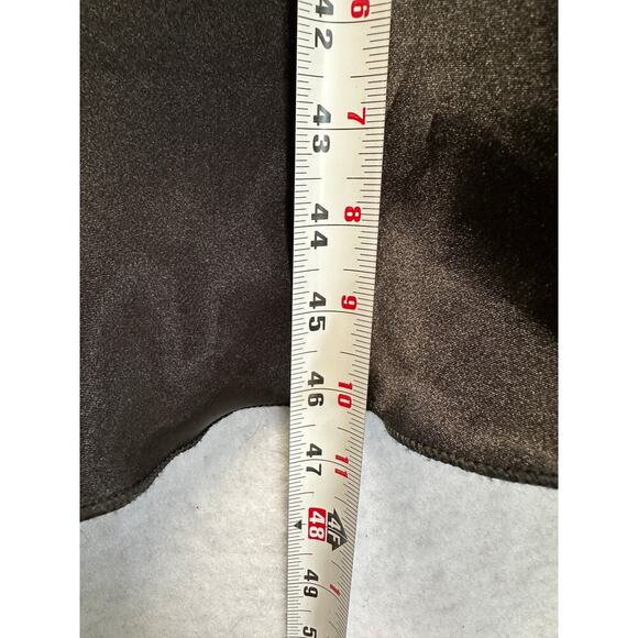 Bebe Black Satin Cowl Neck Slip Dress – Y2K Coquette Medium Whimsigoth Fairygoth - Picture 6 of 11